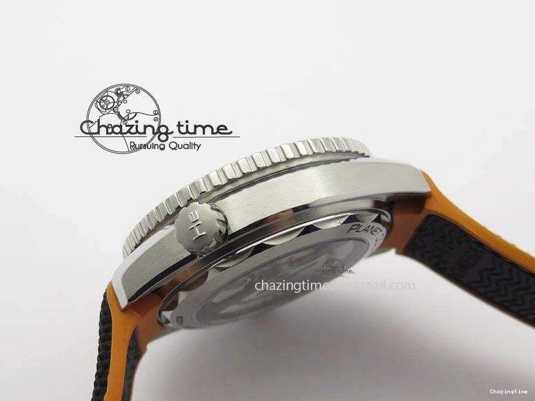 0109 Thermal 2016 Planet Ocean 45mm SS JHF Black Dial On Nylon Strap A 8245